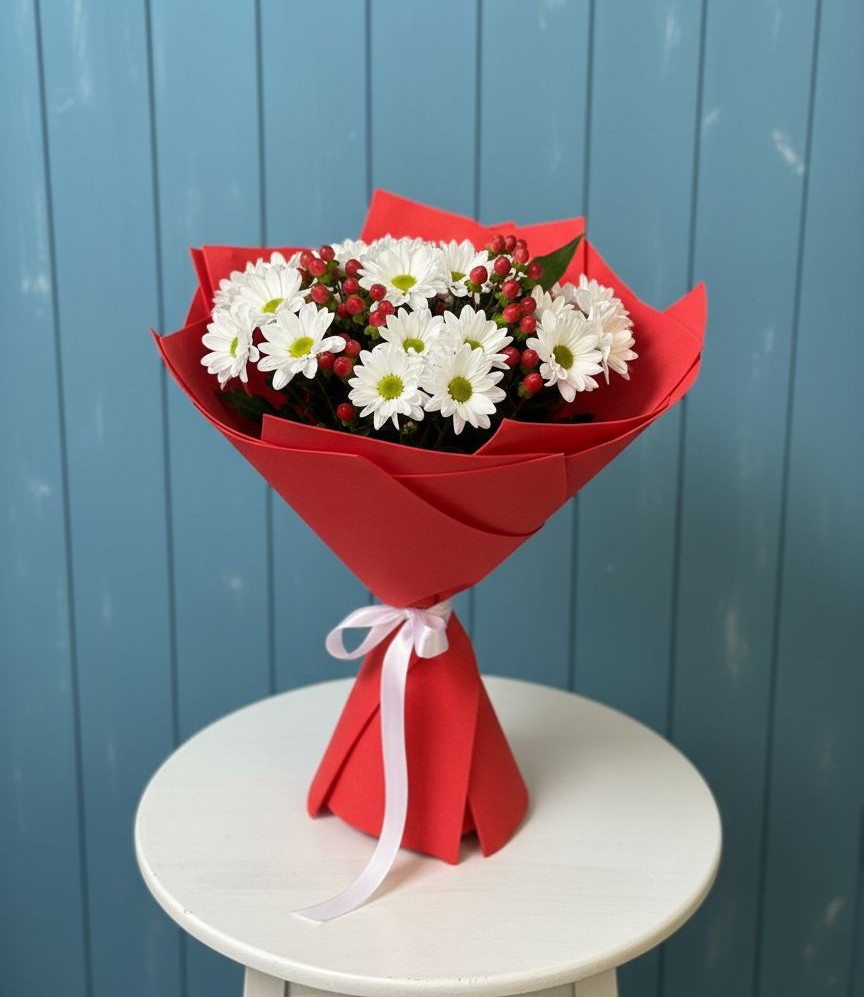 Букет цветов из: Хризантемы во Власово