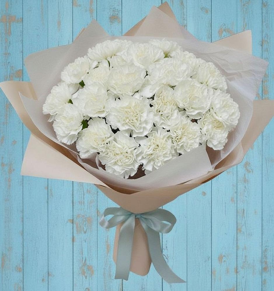 Букет цветов из: Гвоздики во Власово