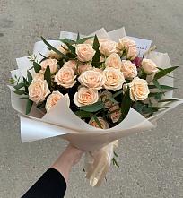 Букет Кремовые розы Латте во Власово