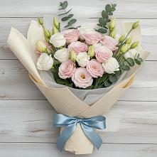 Букет цветов из:  Лизиантусы #REPLACE_PRED# Власово