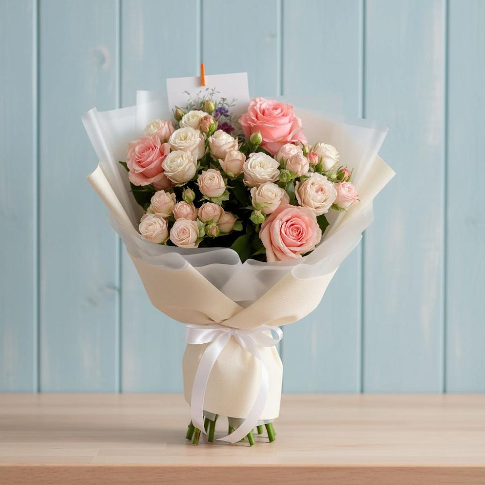 Букет цветов из: Розы во Власово