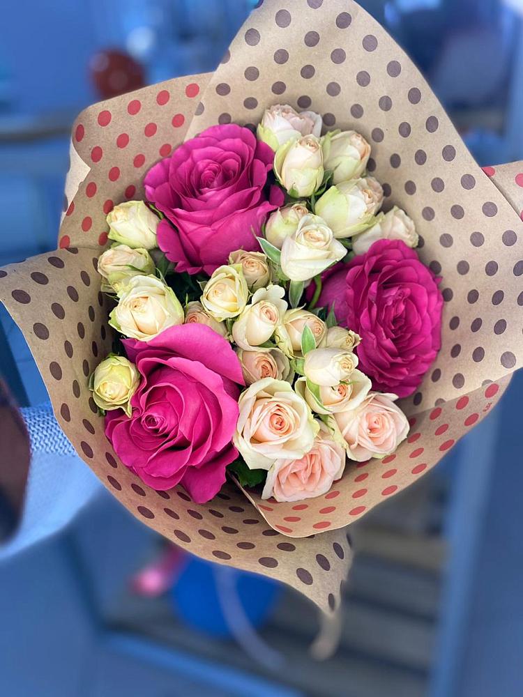 Букет цветов из: Розы во Власово