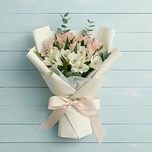 Букет цветов из:  Альстромерии во Власово