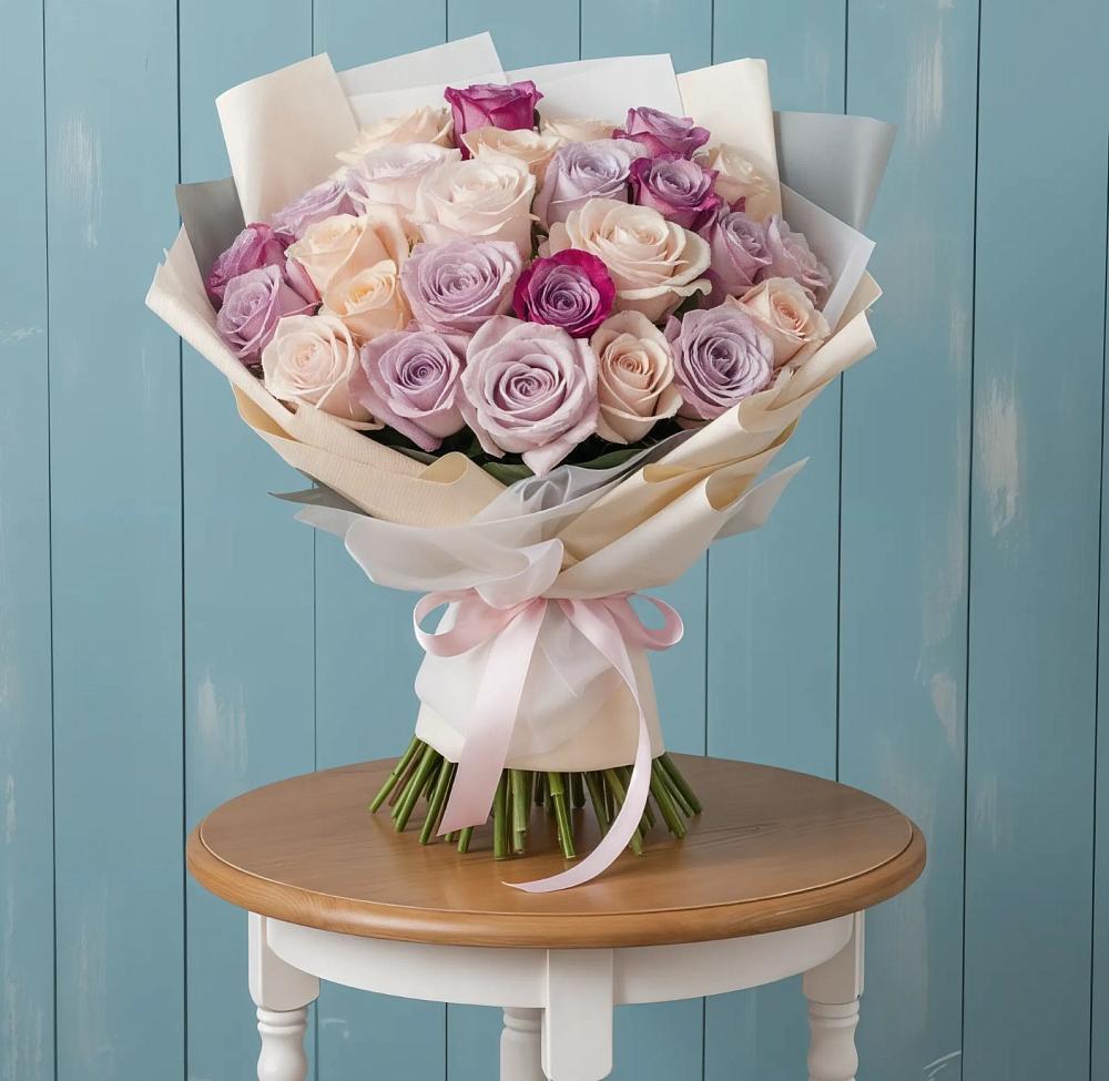 Букет цветов из: Розы во Власово