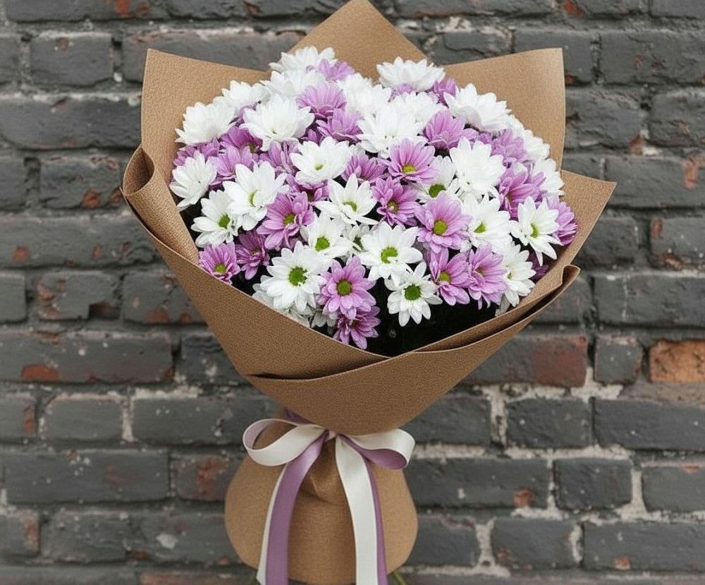 Букет цветов из: Хризантемы во Власово