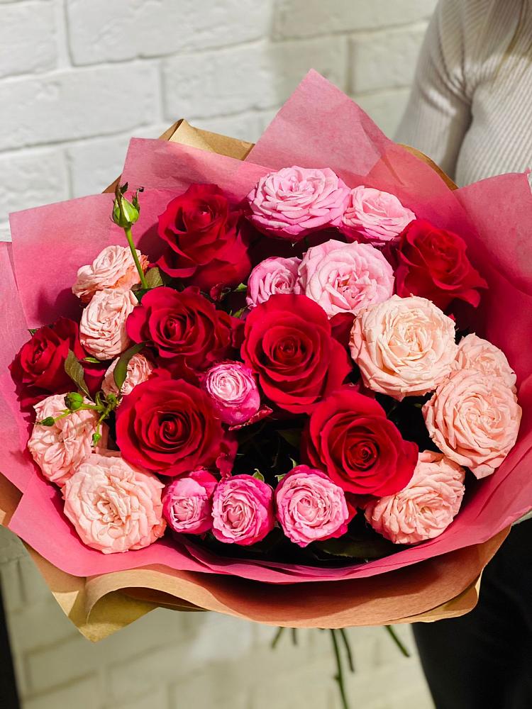 Букет цветов из: Розы во Власово