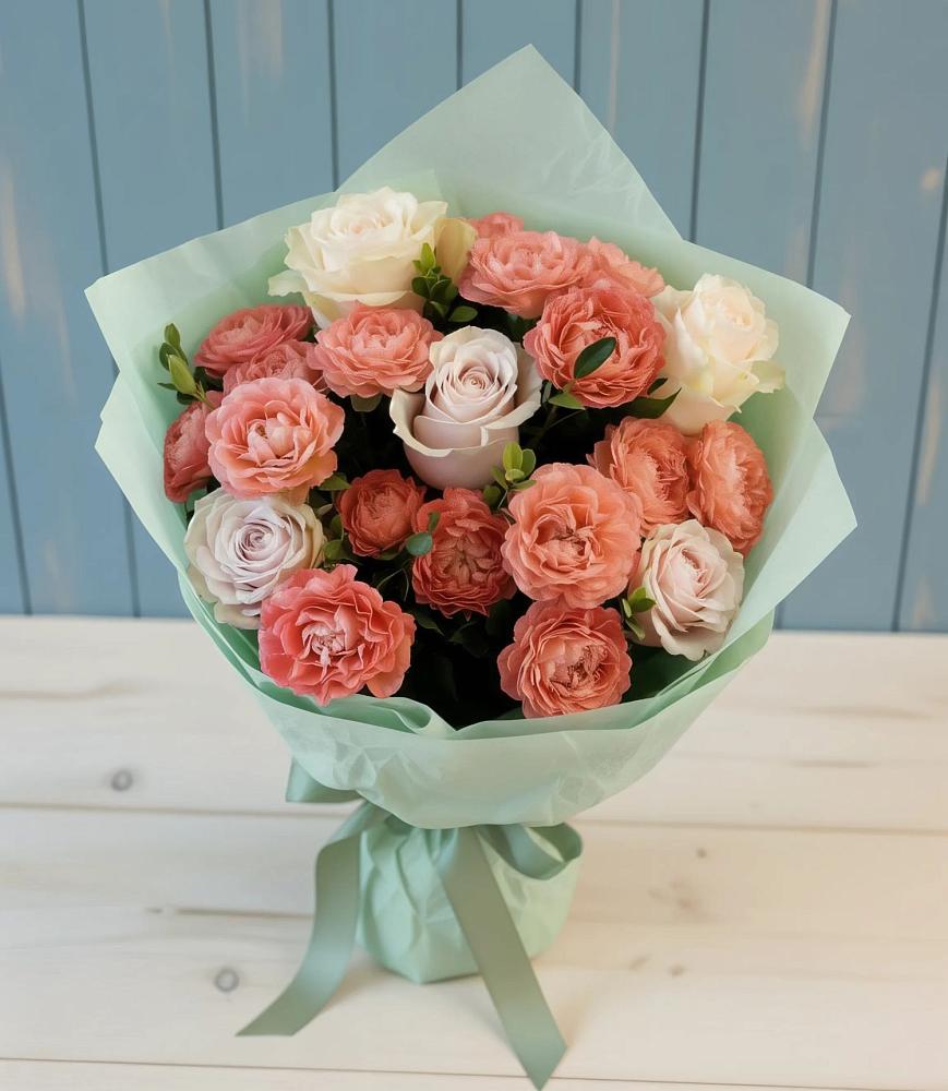 Букет цветов из: Розы во Власово