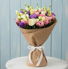 Букет цветов из:  Лизиантусы во Власово