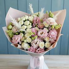 Букет цветов из:  Альстромерии и Розы во Власово