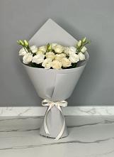 Букет цветов из:  Розы и Лизиантусы во Власово